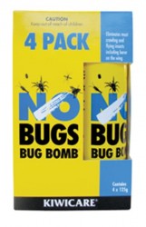 No Bugs Bug Bomb 4 Pack