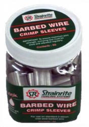 Barbed Wire Crimp Sleeve 50 Pot