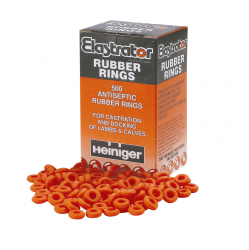 Elastrator Rings 500 Pack Orange