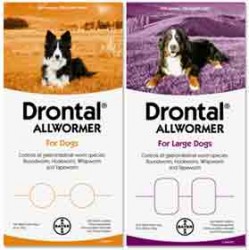 Drontal Allwormer for Lge Dogs 2x35kg