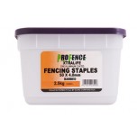 Staples 50 x 4.00 Barbed 2.5kg